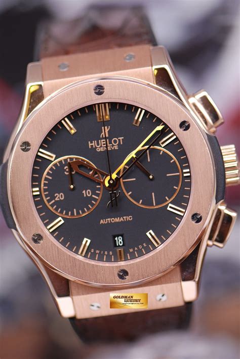 Hublot Classic Fusion Titanium & 18K Rose Gold, Black Index.